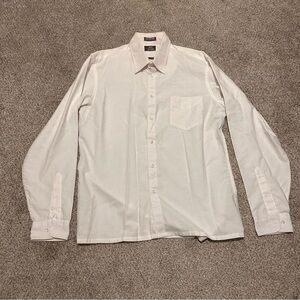 Men's White Dress Shirt